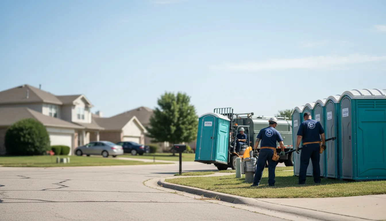 Porta Potty Rental in New Knoxville, OH near me
